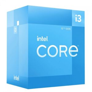 Processador Intel Core i3 12100, 3.3GHz 8-T, LGA1700, Com Cooler