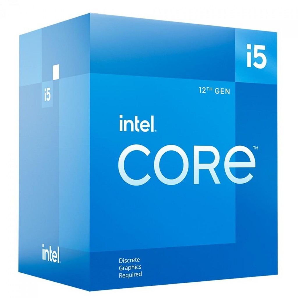 Processador Intel Core i5 12400F, 2.5GHz 12-T, LGA1700, Com Cooler — Informática