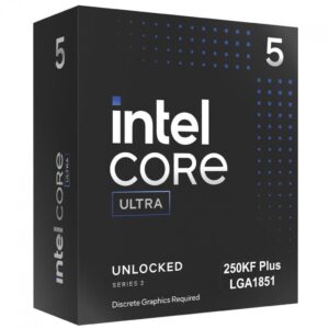 Processador Intel Core Ultra 5 250KF Plus, Otimizado para IA