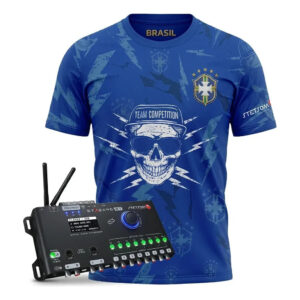 Processador Stetsom Stx2496 Bt 8 Canais Rca E Fio Camiseta