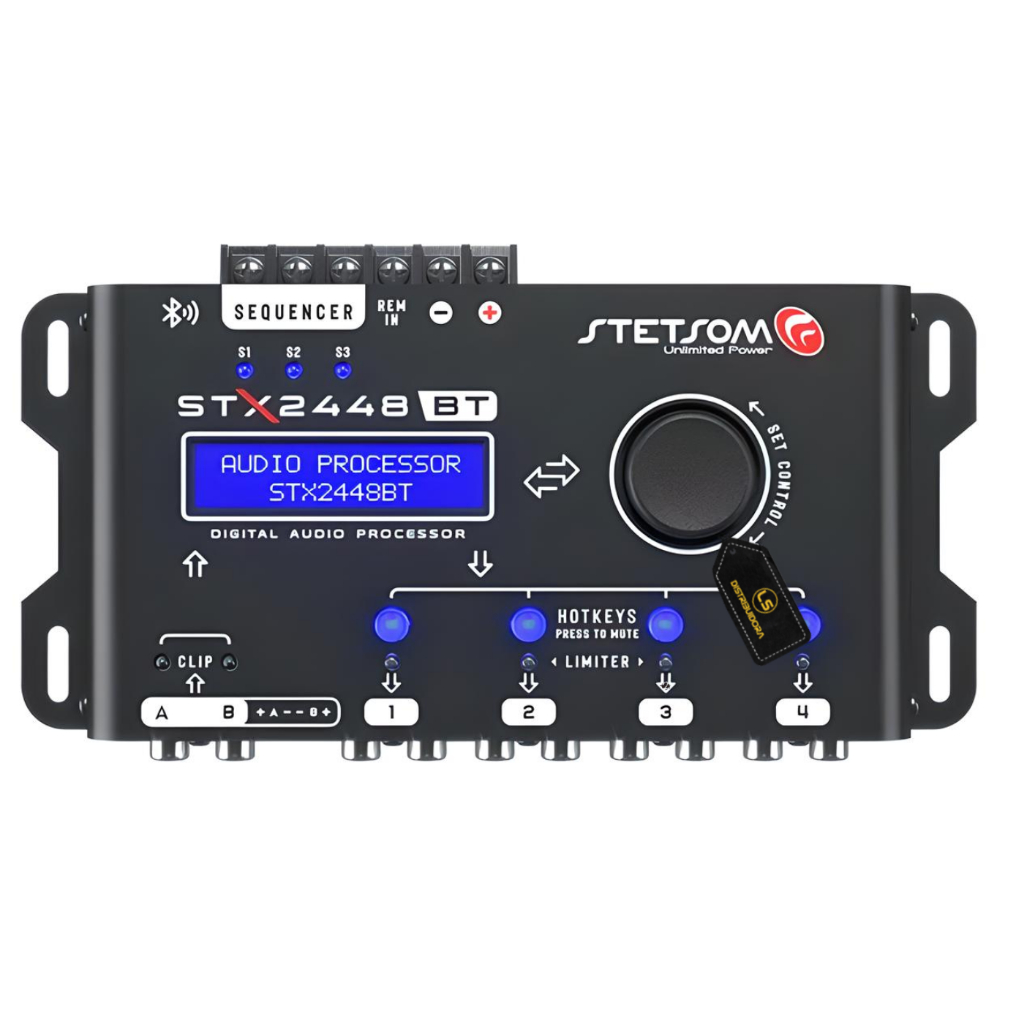 Processador Stx2448bt Stetsom Automotivo Bluetooth 12v — Informática