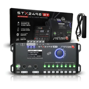 Processador Stx2496 Bt Stetsom Lançamento Entradas Rca e Fio