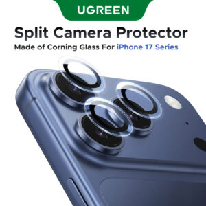 Protetor De Lente De Câmera Ugreen Para iPhone Série 17 Vidro