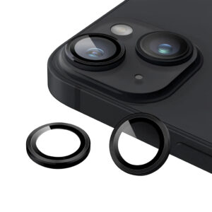 Protetor de Lente para iPhone 15 One Armor Frame para câmera Preto