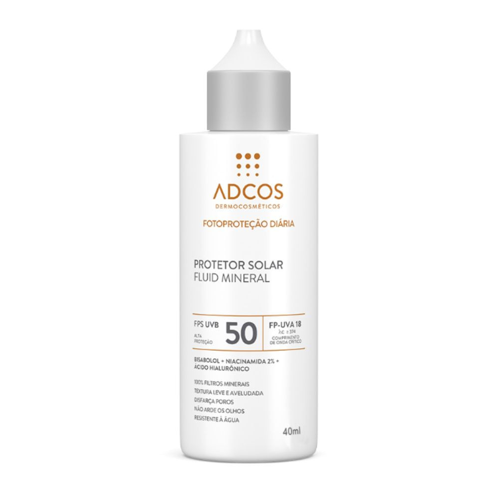 Protetor Solar Adcos Fluid Mineral 40ml