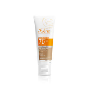 Protetor Solar Avène Mat Perfect Fluido Clareador Fps 70 Cor Média 40g