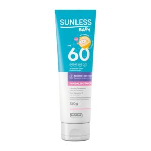 Protetor Solar Baby Fps 60 p bebê Sunless 120g
