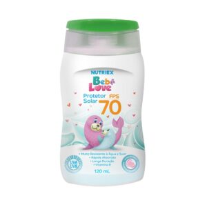 Protetor Solar Bebê Creme Corpo Rosto Nutriex 120ml