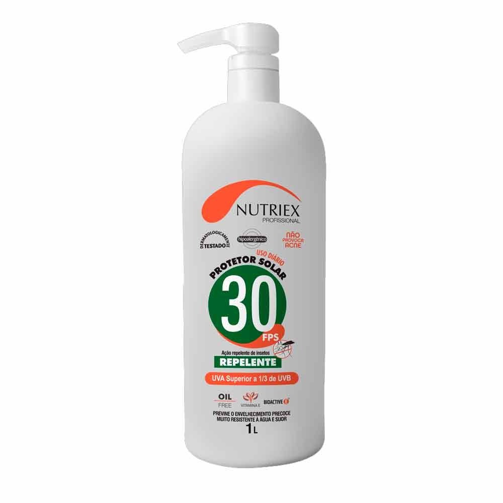 Protetor solar com repelente 1 Litro Fps 30 61051 Nutriex — Skincare