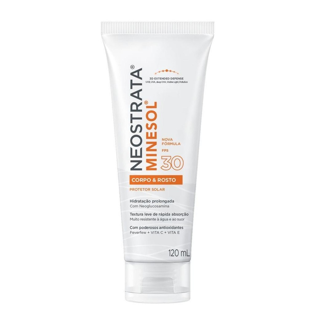 Protetor Solar Corpo e Rosto Antioxidante Neostrata® Minesol® Fps 30 — Skincare
