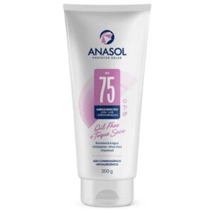 Protetor Solar Corporal Anasol Fps 75 Amplo Espectro Oil Free Toque