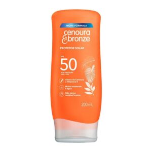 Protetor Solar Corporal Cenoura Bronze 200ml