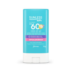 Protetor Solar em Bastão Sunless Baby Fps 60 15g