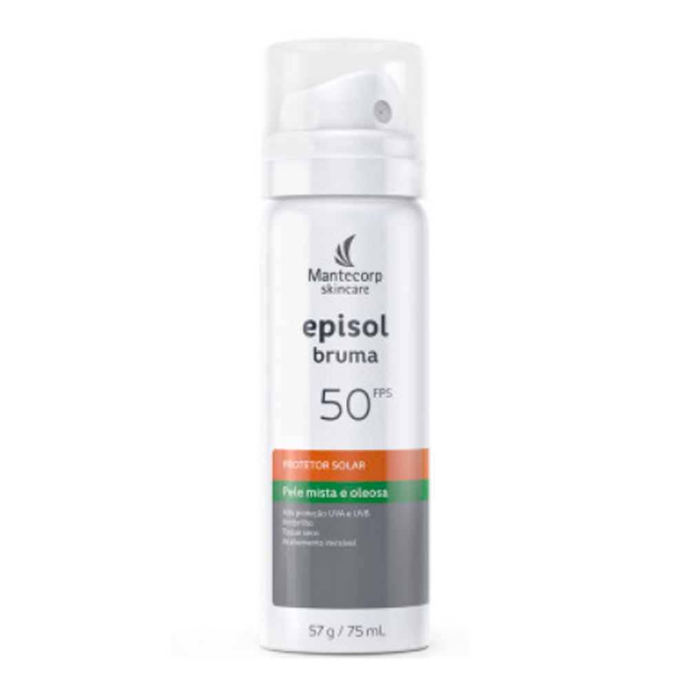 Protetor Solar Episol Bruma Facial Fps 50 75ml — Skincare