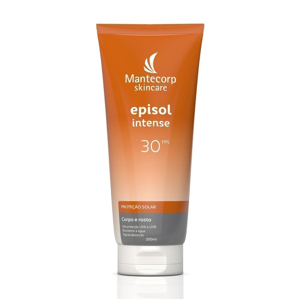 Protetor Solar Episol Intense Fps 30 Corpo e Rosto 200ml