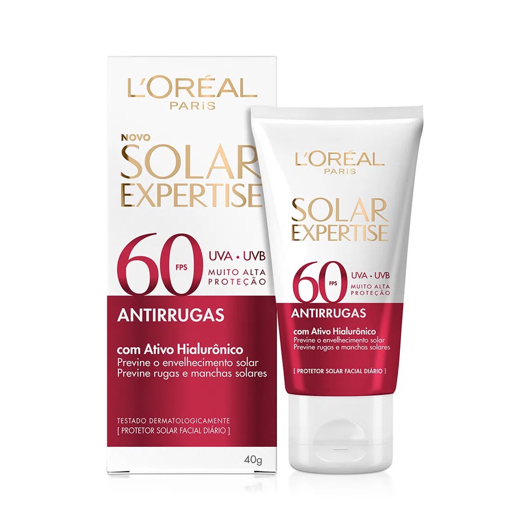 Protetor Solar Expertise Antirrugas Loréal Paris 40g