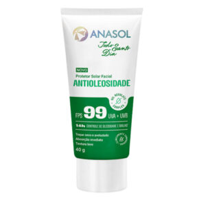 Protetor Solar Facial Anasol Fps 99 Antioleosidade 14h Controle de