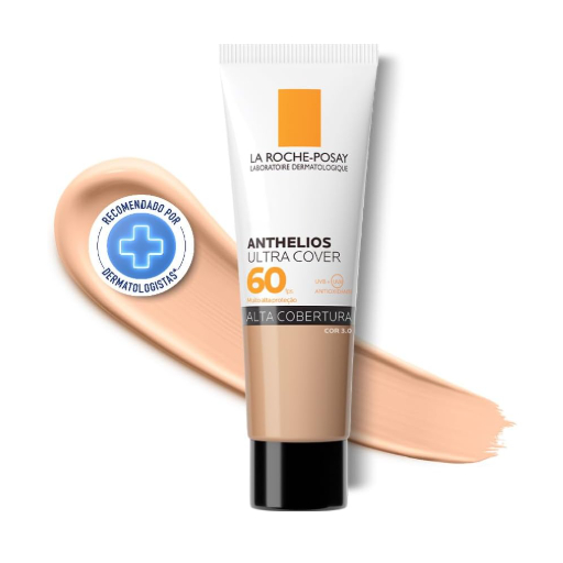 Protetor Solar Facial Anthelios Ultra Cover Cor 3.0 30g