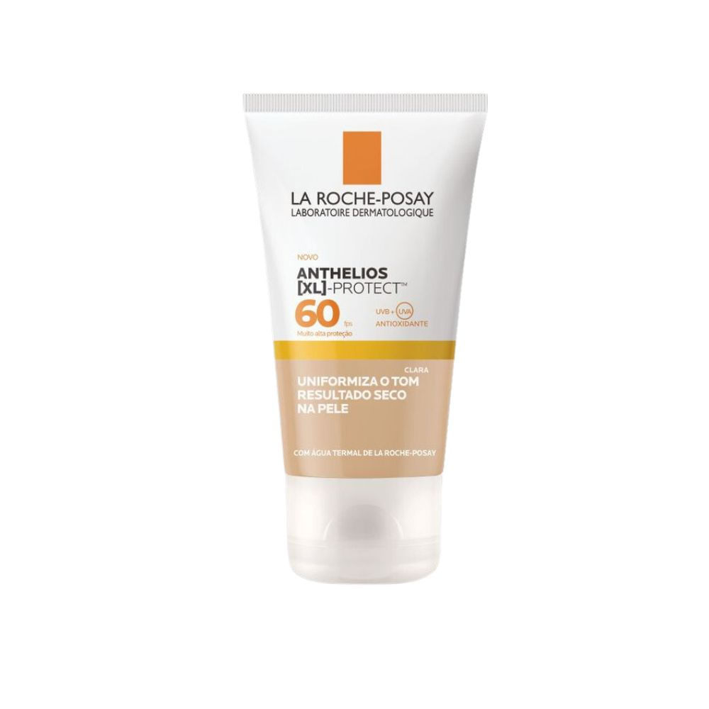 Protetor Solar Facial Anthelios XL-Protect Cor Clara Fps 60 Gel Creme