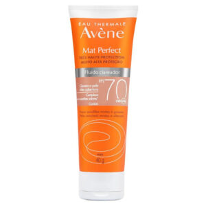 Protetor Solar Facial Avène Mat Perfect Fluido Clareador Cor Clara