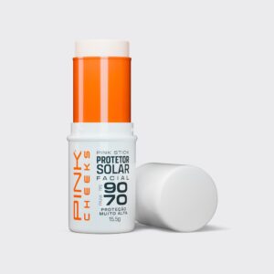 Protetor Solar Facial Com Cor Pink Stick Pink Cheeks 14g Filtro Solar