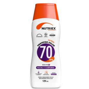 Protetor solar facial e corporal 120 ml 64790 Nutriex