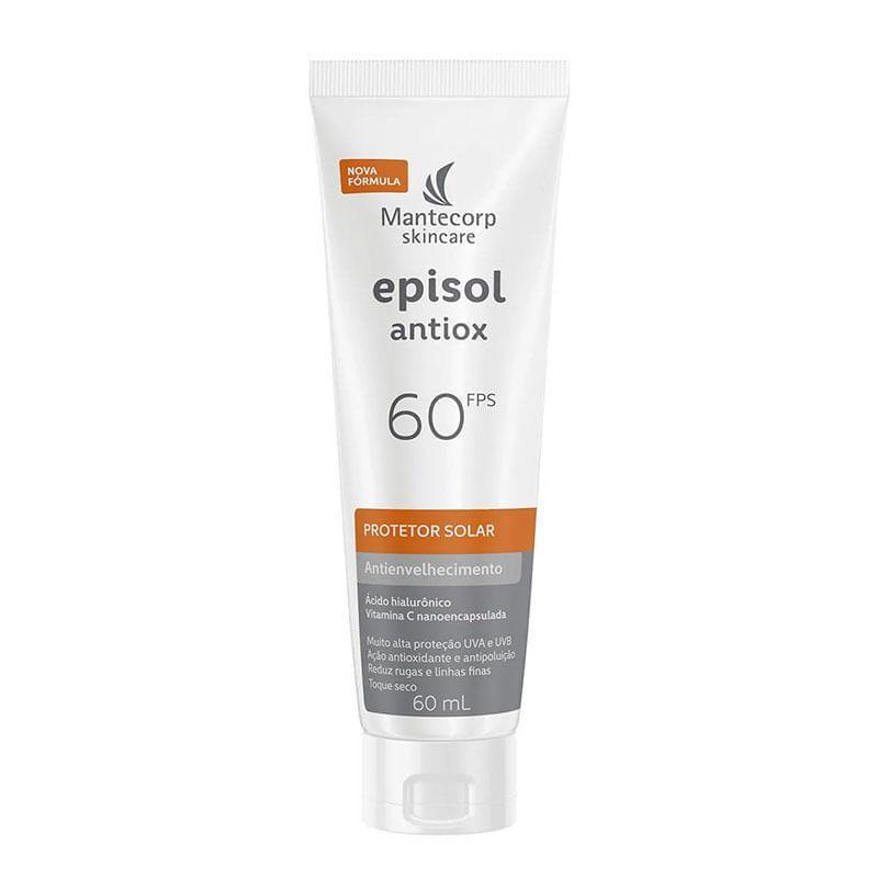 Protetor Solar Facial Episol Antiox Sem Cor 60ml — Skincare