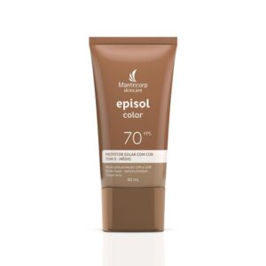Protetor Solar Facial Episol Color Tom 3 Médio 40ml — Skincare