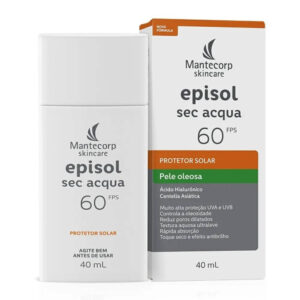 Protetor Solar Facial Episol Sec Acqua Fps 60 Sem Cor 40ml — Skincare