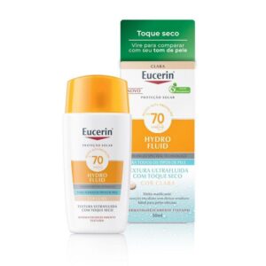Protetor Solar Facial Eucerin Sun Hydro Fluid Cor Clara 50ml