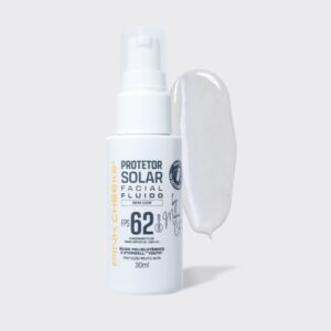 Protetor Solar Facial Fluido Sem Cor BY Manu Cit Fps 62 Fpuva 35 30ML