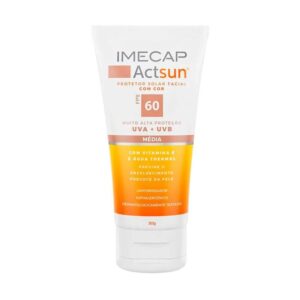 Protetor Solar Facial Imecap Actsun Cor Média 50g