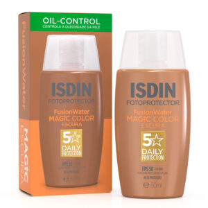 Protetor Solar Facial Isdin Fusion Water Magic Color Fps 50 Cor