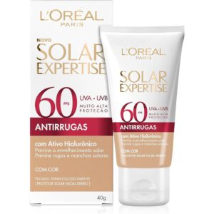 Protetor Solar Facial Loreal Paris Antirrugas Cor 40G