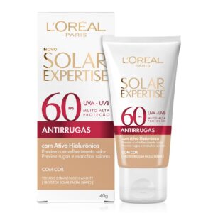 Protetor Solar Facial L’Oréal Paris Solar Expertise Antirrugas Fps 60