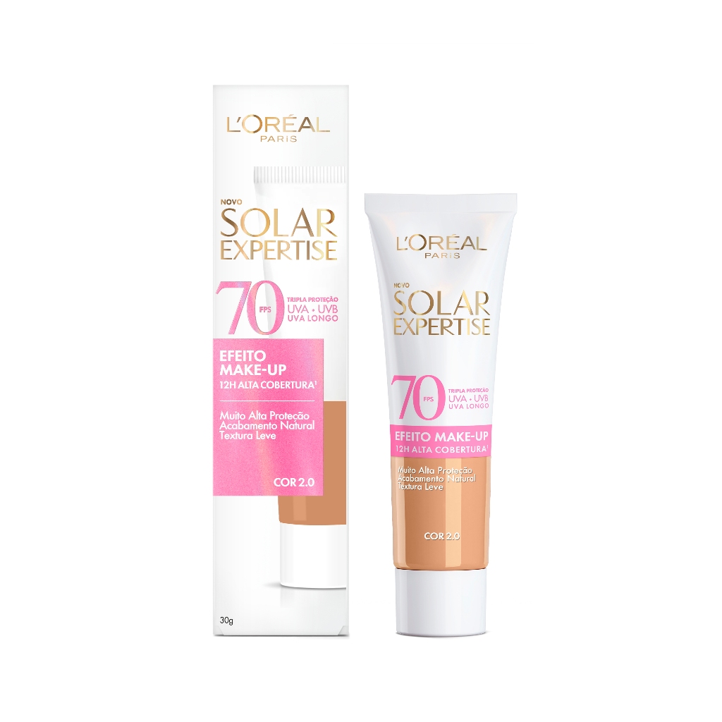 Protetor Solar Facial L'Oréal Paris Solar Expertise Efeito Make-Up