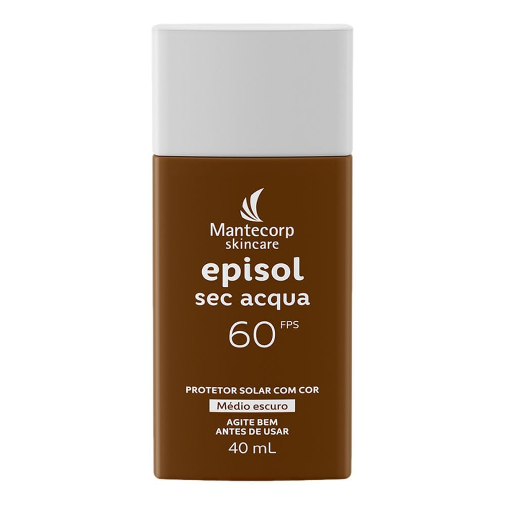 Protetor Solar Facial Mantecorp Skincare Episol Sec Acqua Toque Seco