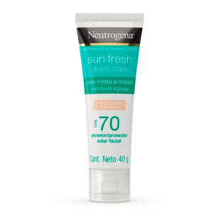 Protetor Solar Facial Neutrogena Sun Fresh Derm Care Fps 70 Pele