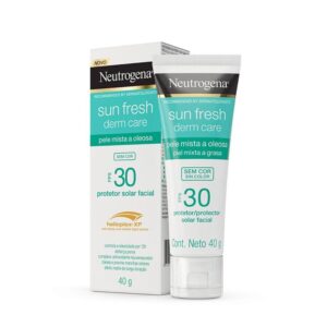 Protetor Solar Facial Neutrogena Sun Fresh Derm Care Pele Mista a