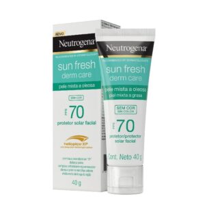 Protetor Solar Facial Neutrogena Sun Fresh Derm Care sem Cor 40g