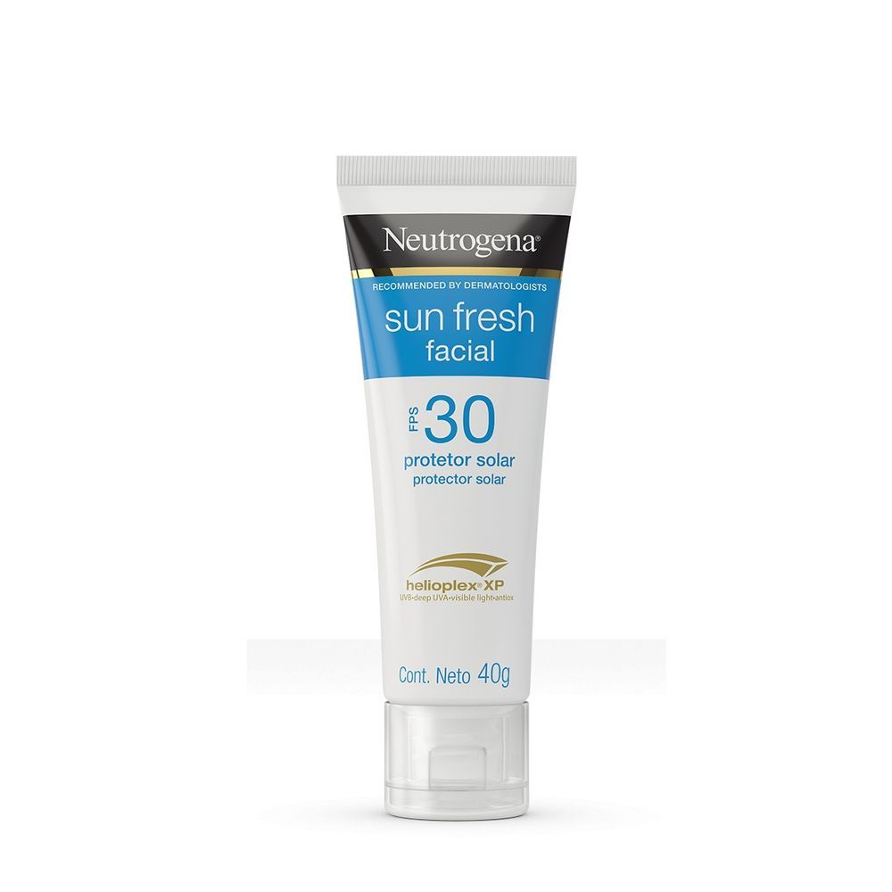 Protetor Solar Facial Neutrogena Sun Fresh Fps 30 50ml Vencimento — Skincare