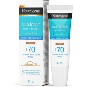 Protetor Solar Facial Neutrogena Sun Fresh Hydro Boost Cor 3.0 40ml