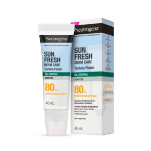 Protetor Solar Facial Neutrogena Sunfresh Oil Control Fps80 40ml — Skincare