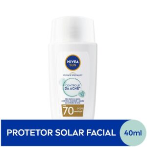 Protetor Solar Facial Nivea Sun Fluído UV Face Specialist Controle da