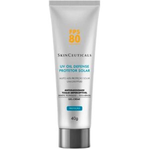 Protetor Solar Facial SkinCeuticals Uv Oil Defense Sem Cor Com 40g