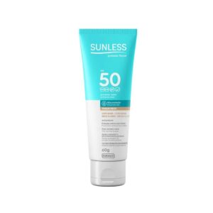 Protetor Solar Facial Sunless Cor Bege Claro 60g