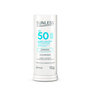 Protetor Solar Facial Sunless Stick Translucido Com 12g
