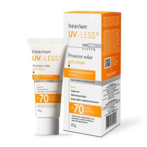 Protetor Solar Facial TheraSkin UV-Less One Tone System Gel Creme Sem