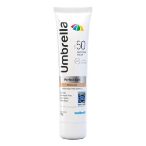 Protetor Solar Facial Umbrella Perfect Skin Tom Claro Fps 50+ 50g
