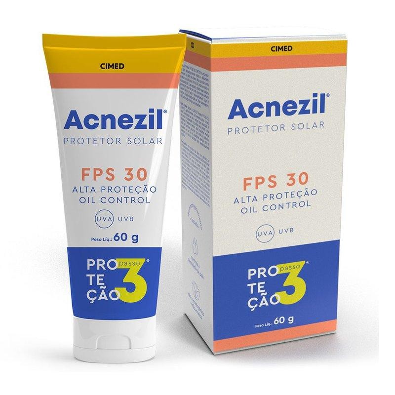 Protetor Solar Facil Acnezil Oil Control 60g — Skincare